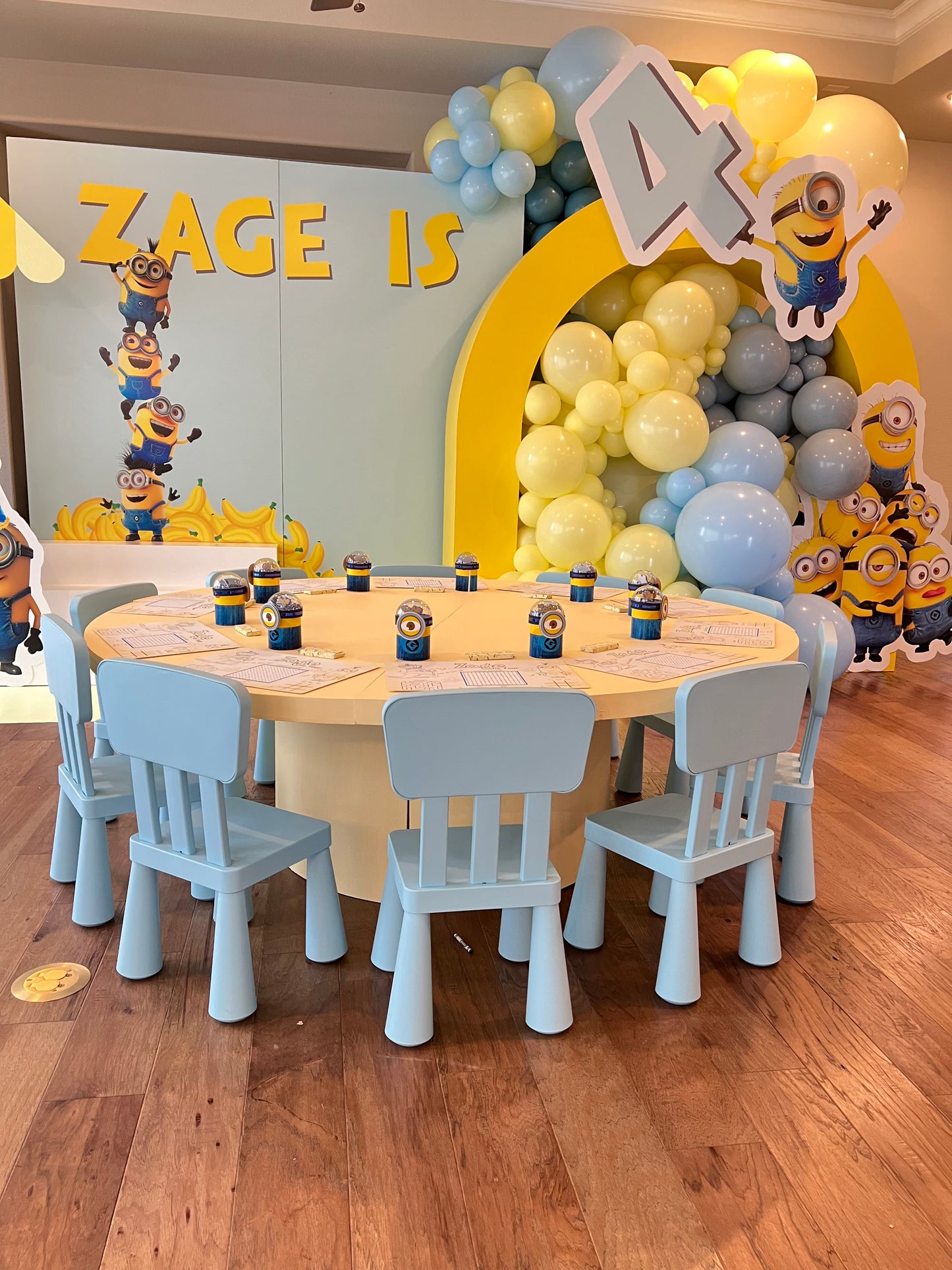 Kids Blue Party Chairs