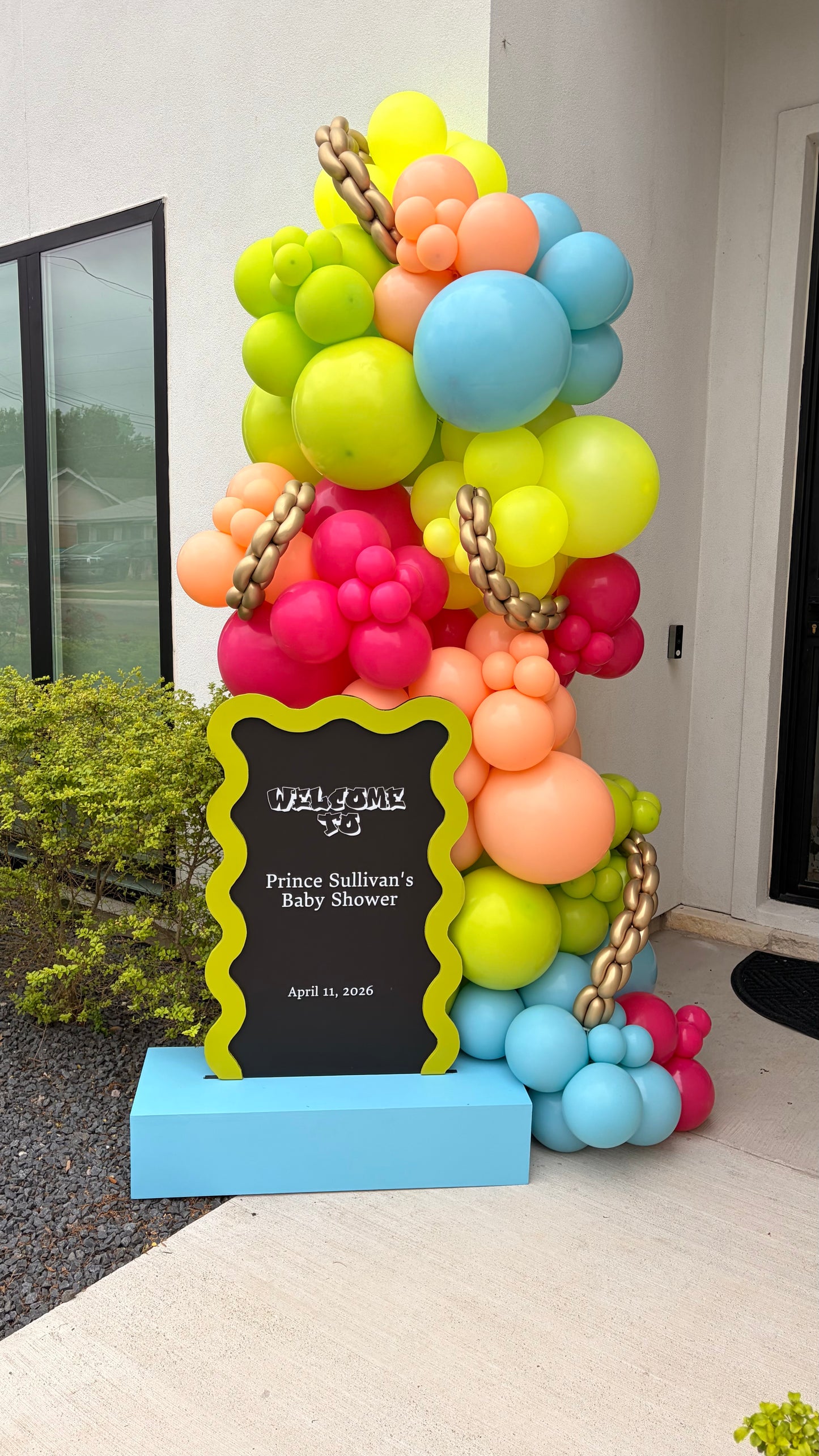The Groovy Welcome Sign