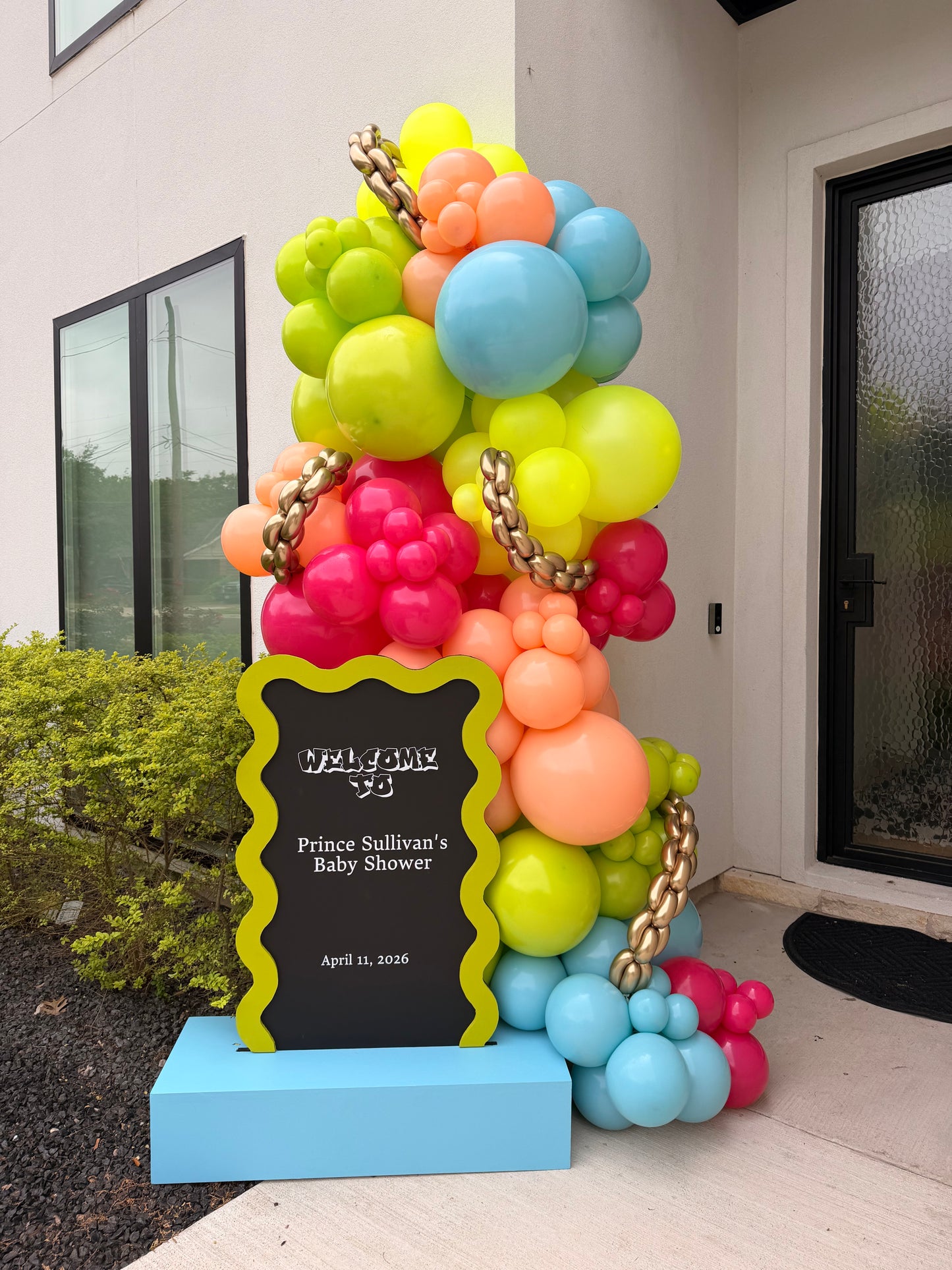 The Groovy Welcome Sign