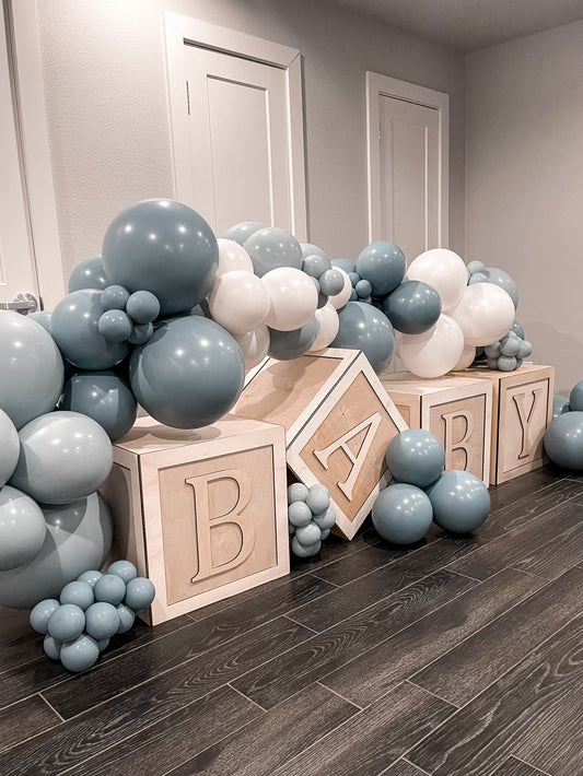 Natural Wood BABY Blocks