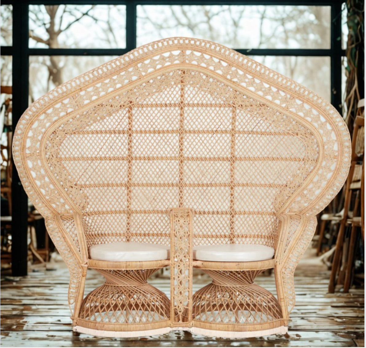 Double Peacock Chair