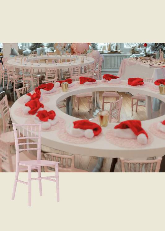 Kids Pink Chiavari Chair Rental